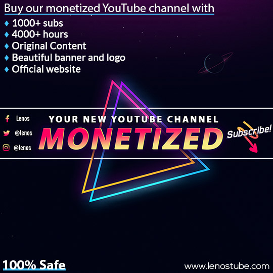 Youtube Channels for Sale | Buy & Sell Youtube Channel