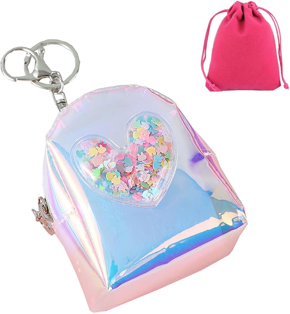 10 PC* Cute Mini Bag Keychain/keyring/coin purse keyring – YAcollections