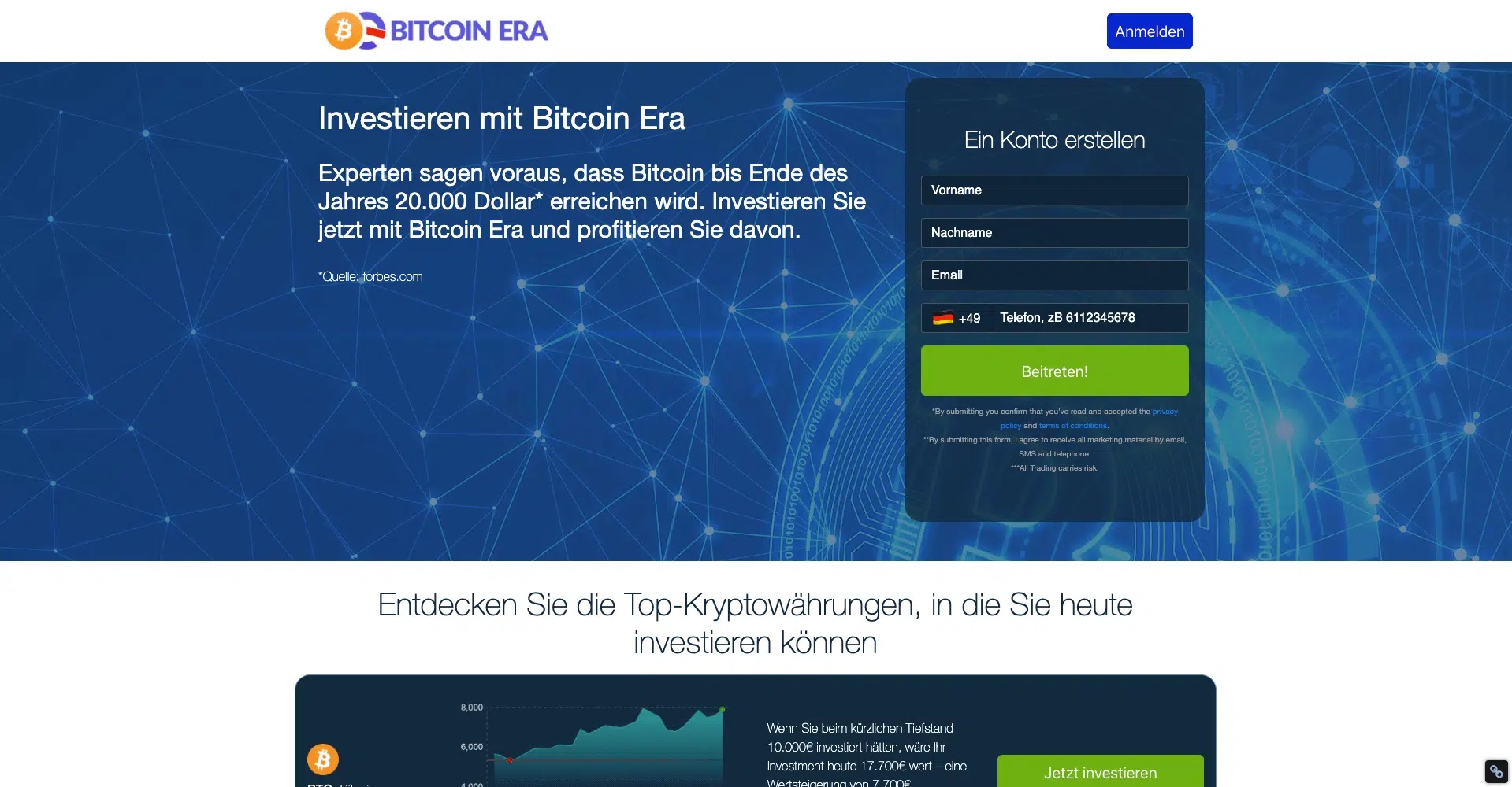 Bitcoin Era Erfahrungen, Test ➡️ Seriös oder Betrug?