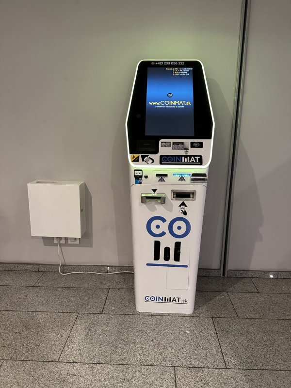 Bitcoin ATM Bratislava - Bory Mall Muziker - Lamačská brána - Bitcomat