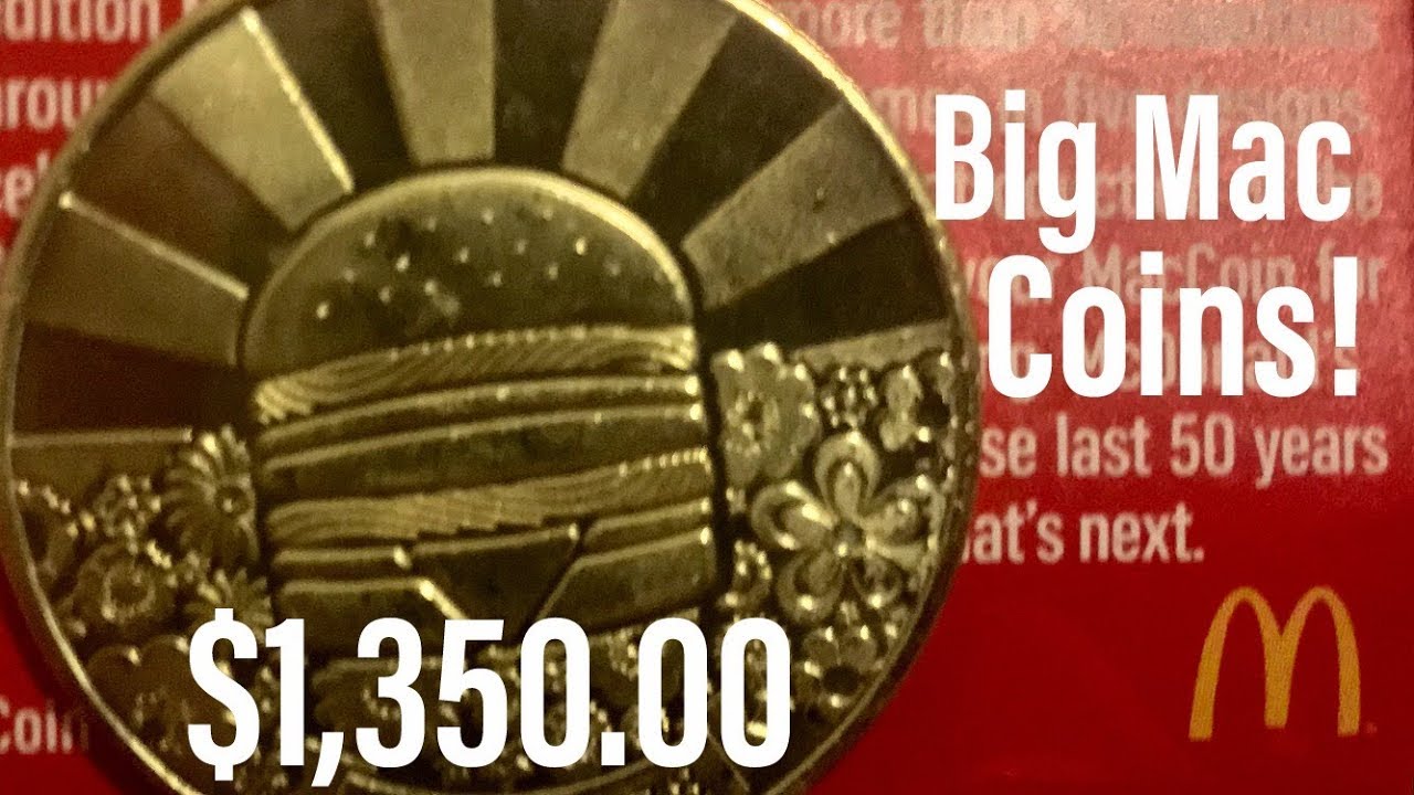 MCDONALDS 50 YEARS Of Big Mac Collectors Coin Anniversary 48 Coin Set $ - PicClick