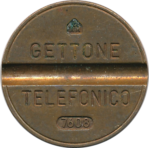 Telephone Token - Gettone Telefonico (Without mintmark - With date; ESM) - Italy – Numista