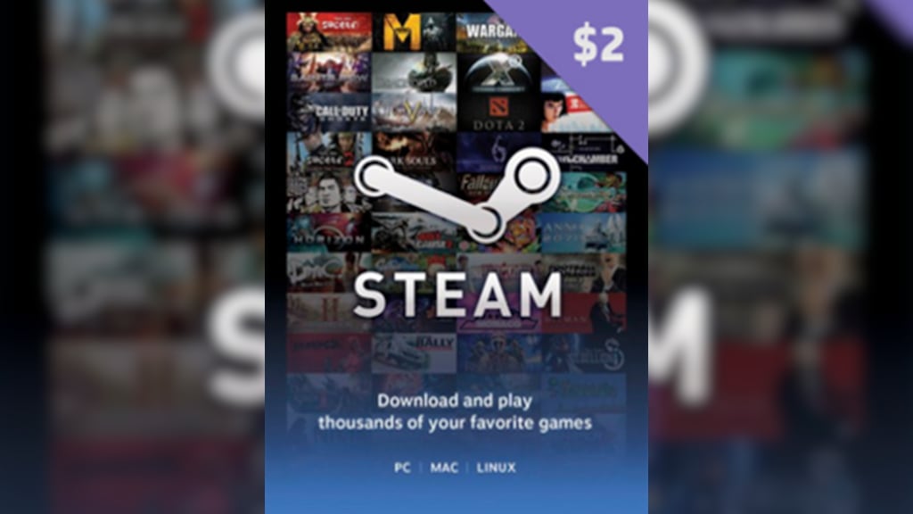 Steam Wallet Code 5 USD - Global