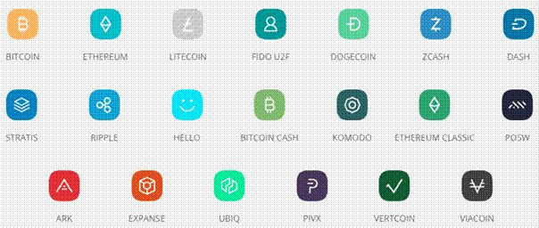 Ledger Nano S Supported Coins & Tokens [Updated List in ]