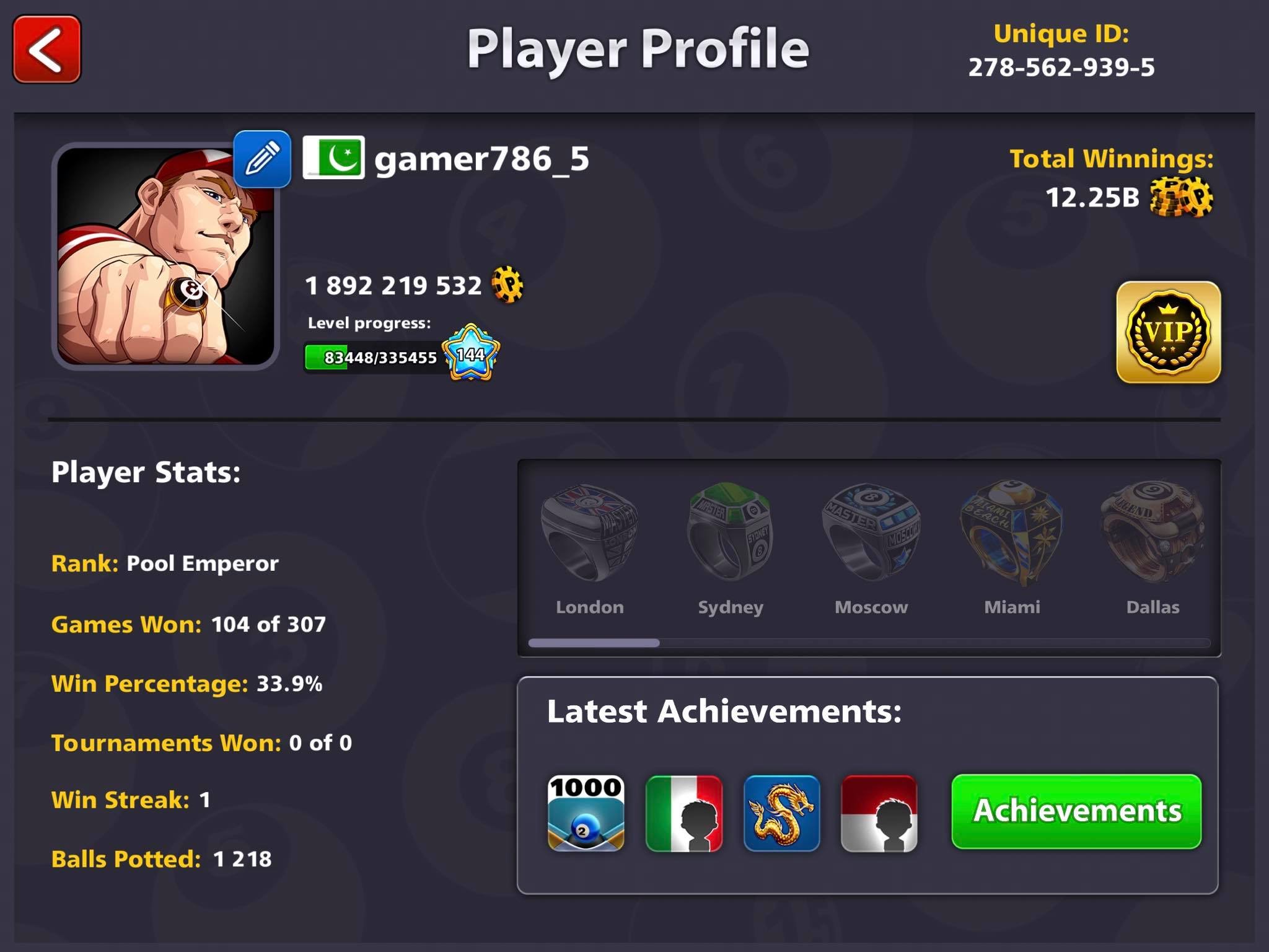 8 ball pool 20/20 legendary account for with full safety All - Put Free Ads | Free Classified Ads