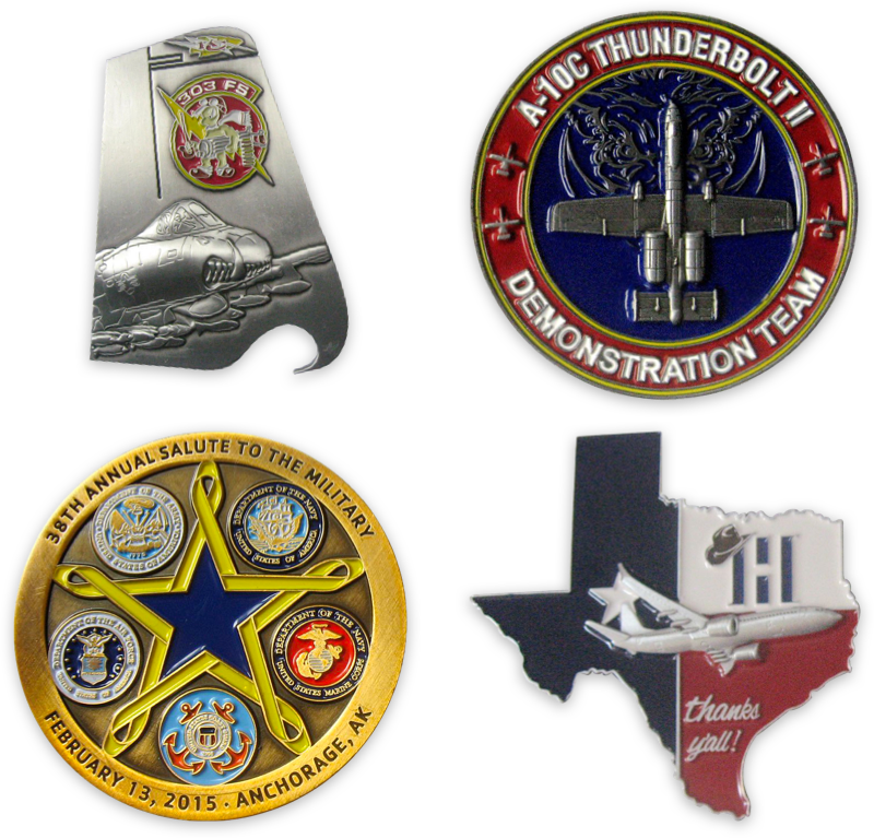 Custom Challenge Coins & Military Coins