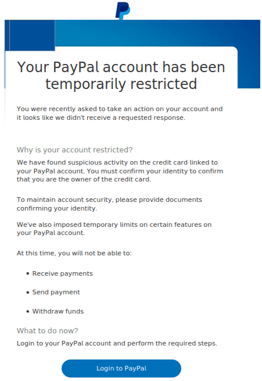 How did I get permanently banned from PayPal with my money locked inside? - Consumer Rescue