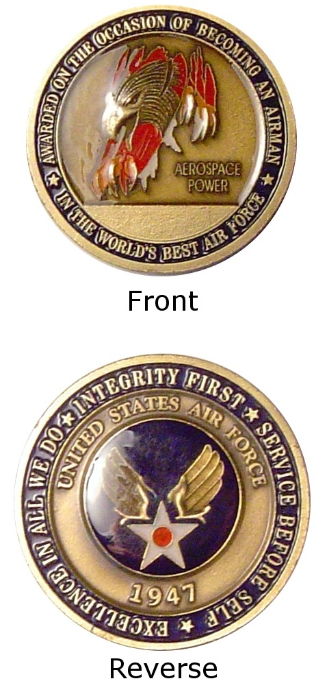 1001fish.ru: United States Space Force Challenge Coin : Collectibles & Fine Art