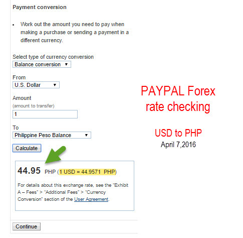 Exchange PayPal USD to Cash USD  where is the best exchange rate?