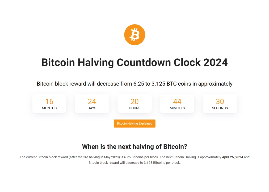 Crypto halving & forking countdowns. | NiceHash