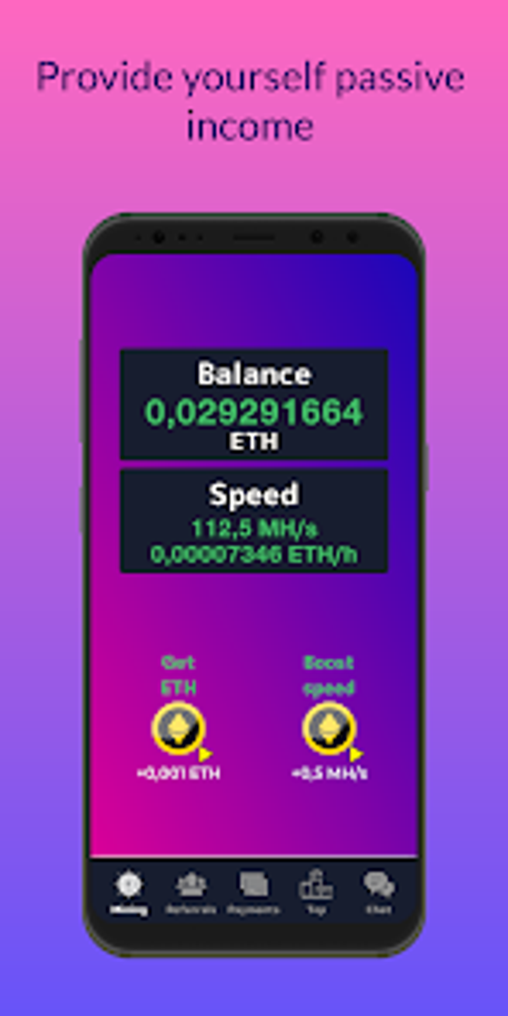 Ethereum Eth Cloud Miner for Android - Download