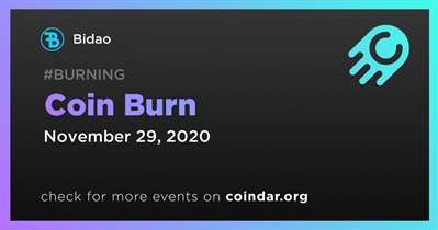 Bidao (BID) - Token Burn