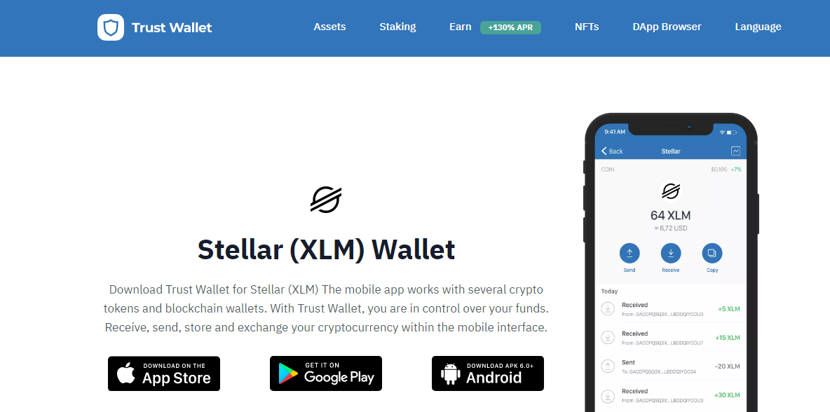 Lobstr Wallet ▷ The best wallet for your Stellar (XLM) coins!