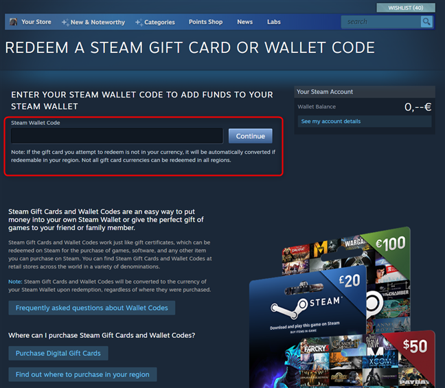 Buy a Steam Card Online | Email Delivery | Dundle (US)