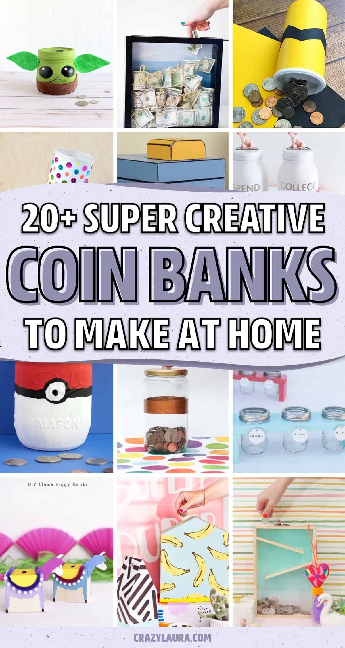 40+ Straightforward DIY Piggy Bank Ideas for Creative Saving