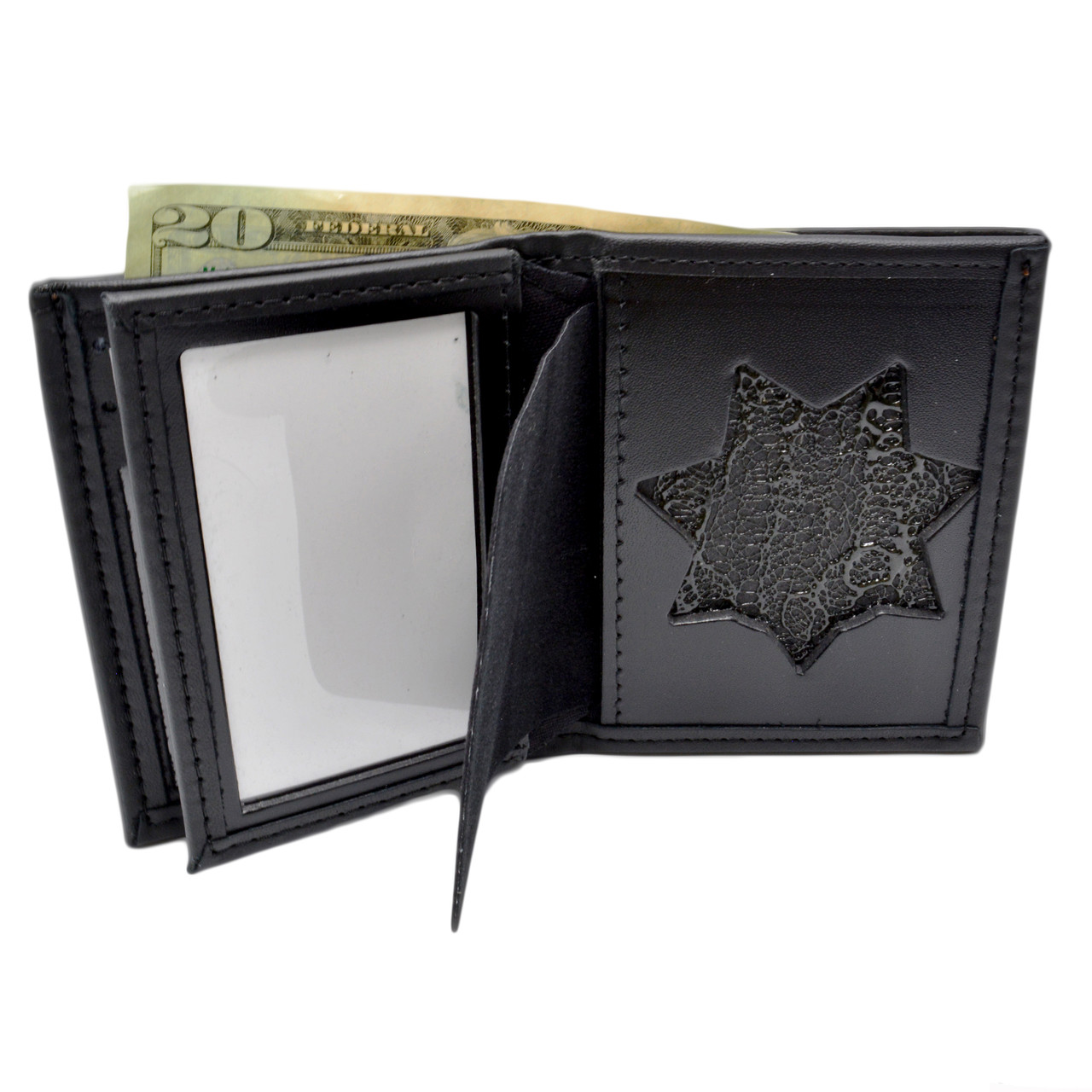 Deluxe Tri-fold Badge Wallet