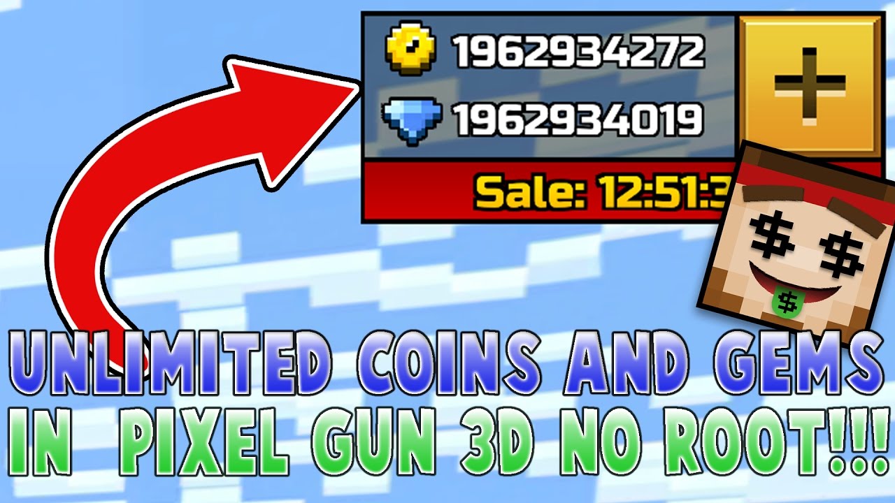 Pixel Gun 3D Hack Free Gems And Coins - No Cheats Hack