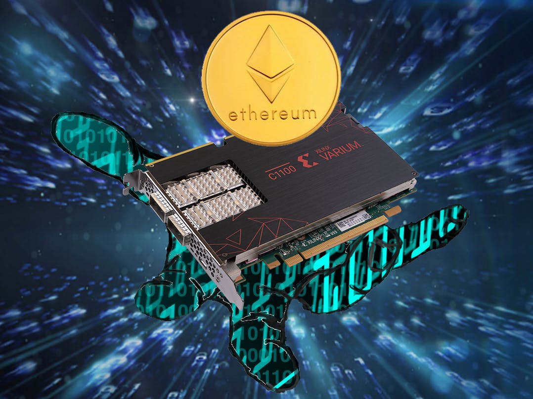 Installing ETH mining software for the Xilinx Varium blockchain accelerator card, part 2 of 3