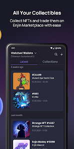 Enjin: Bitcoin Ethereum NFT Crypto Wallet APK for Android - Download