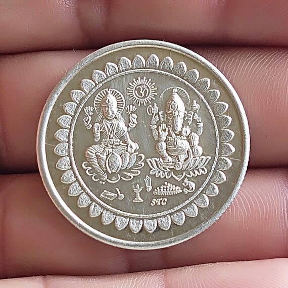 Fine Silver Coin 50 gram - Sawansukha Jewellers