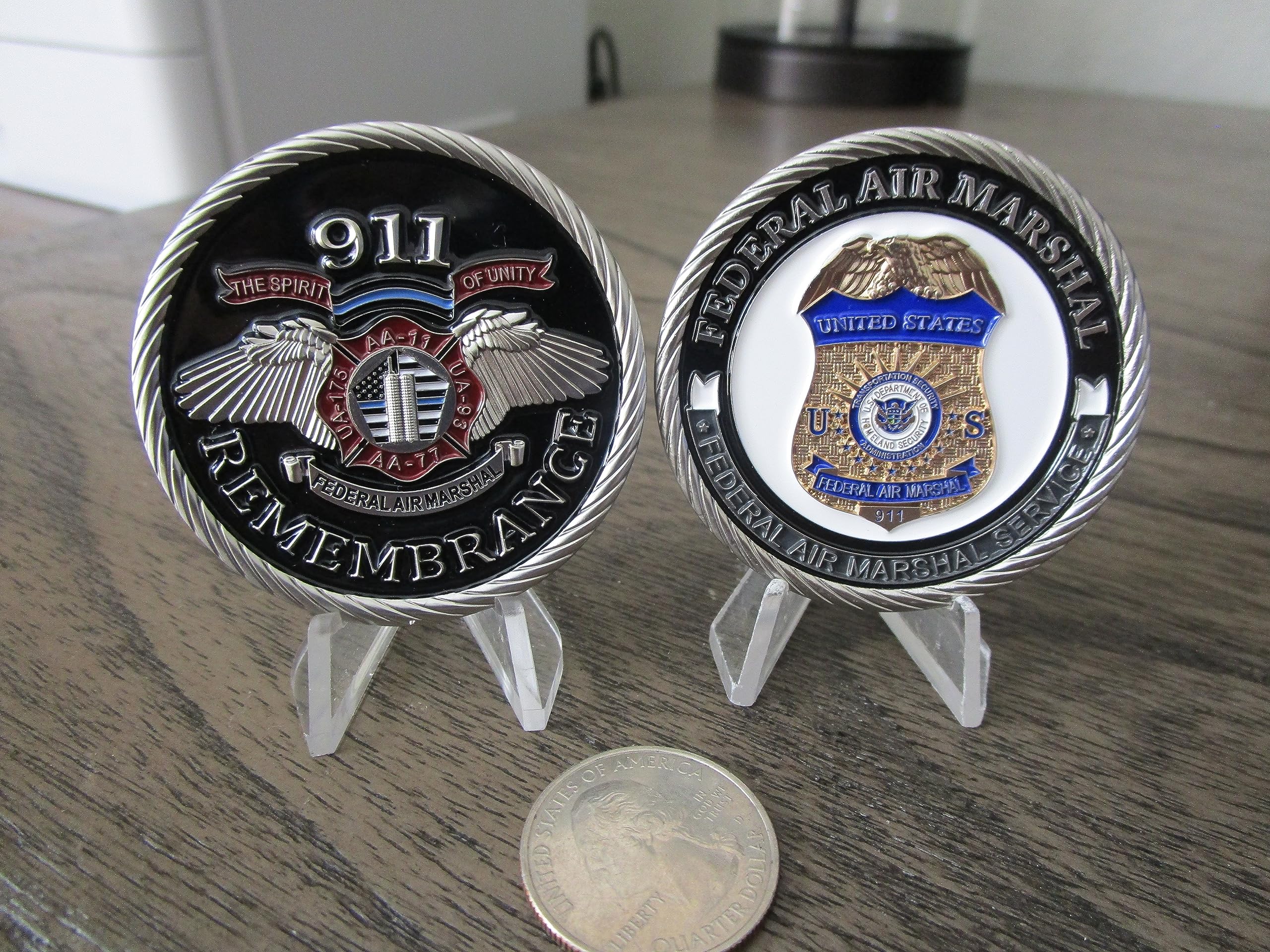 FEDERAL AIR MARSHAL OPERATION ENDURING LAPEL PIN