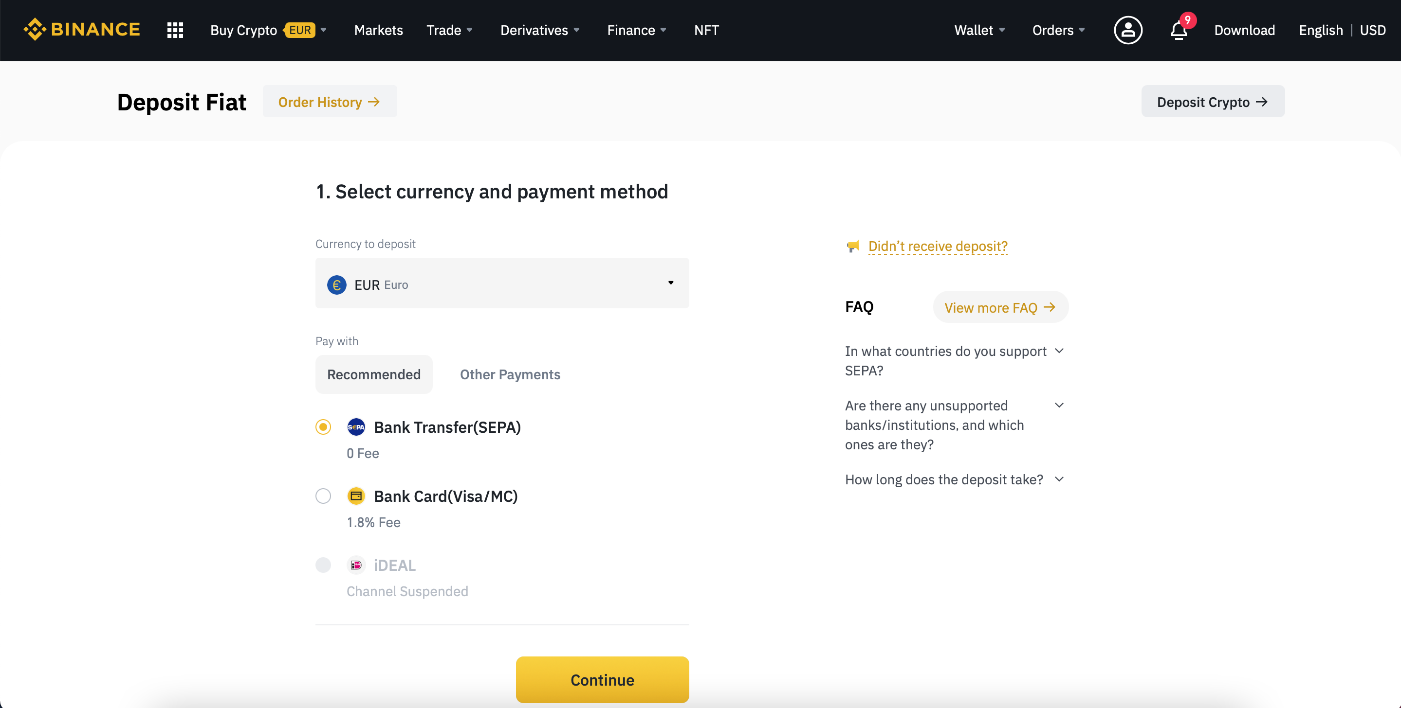 Binance to Lose Support of its EUR Banking Partner in September - The Chain Bulletin