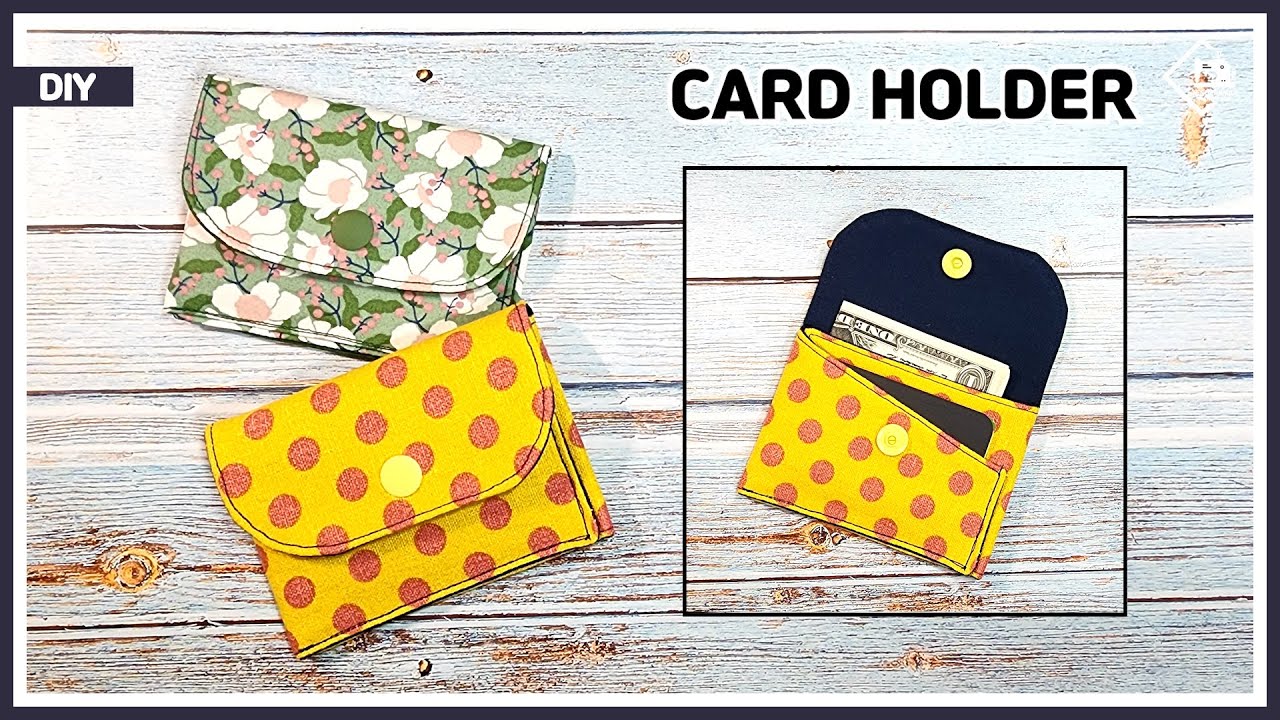 Business Card Wallet Sewing Tutorial (38 pockets!) - Infarrantly Creative