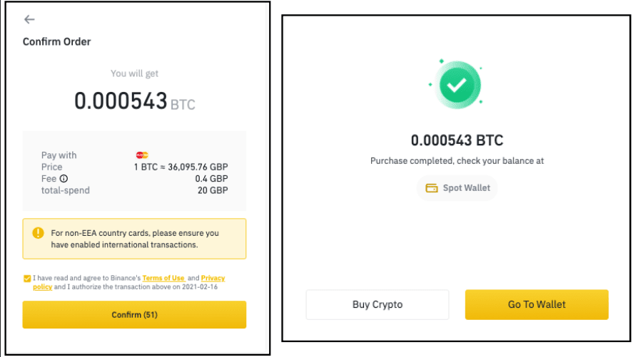 How to Buy Bitcoin (BTC) With a Credit Card on Binance? | CoinCodex