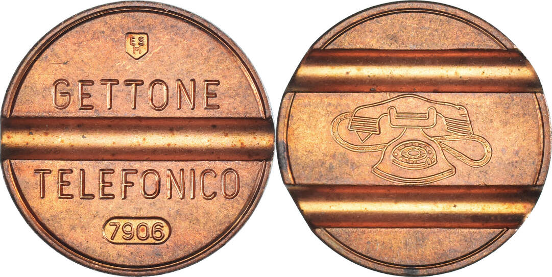 Gettone telefonico September UT, Telephone tokens - Italy - Token - 