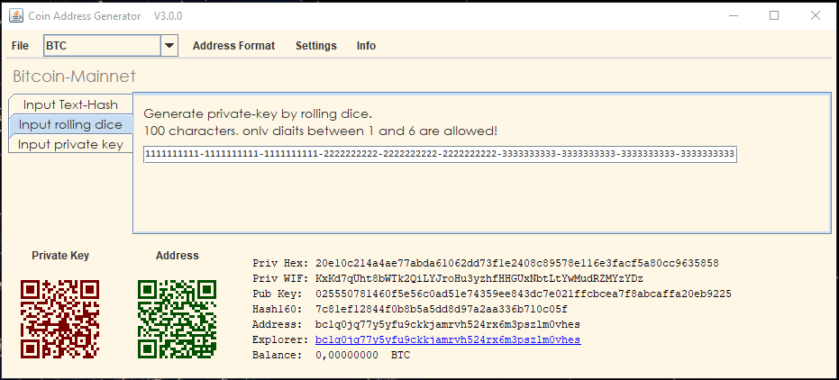 Bitcoin Vanity Address Generator