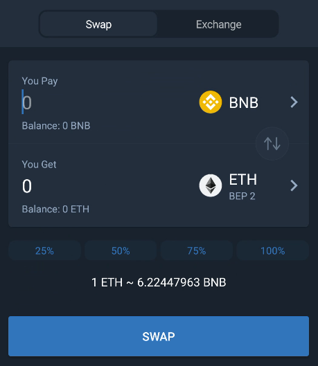 Sell Ethereum ETH the easy way