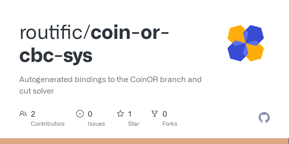 coin-or/Cbc: Version 