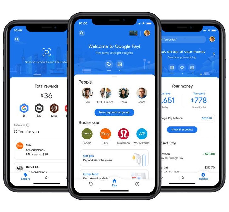 Google Pay - Seamlessly Pay Online, Pay In Stores or Send Money