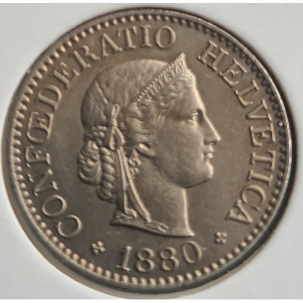 10 rappen since Switzerland coin value - detailed description with image and worth