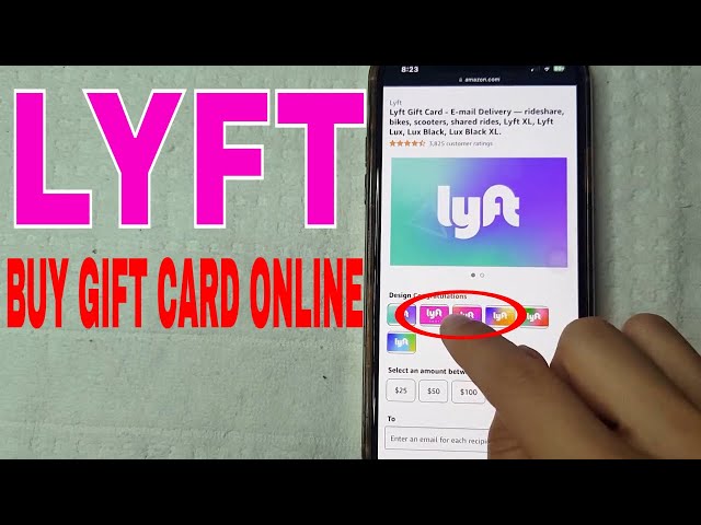 Shop Gift Cards – Lyft