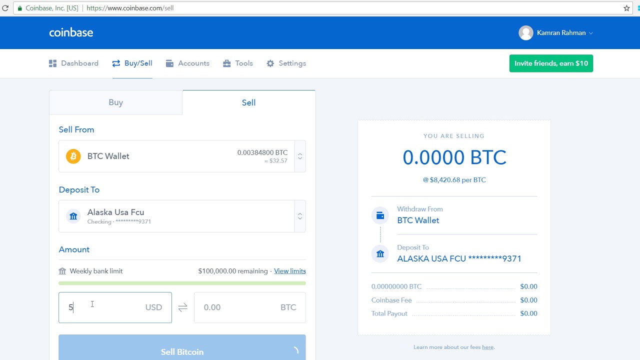 How to Deposit Money into Coinbase from a PC or Mobile Device