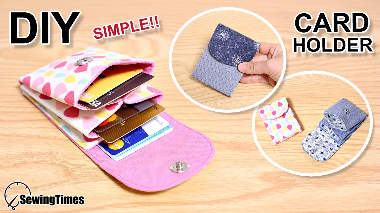 Card Holder Wallet - Printable Tutorial PDF