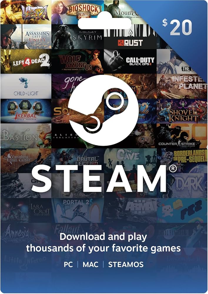 Sell or Buy Steam Gift Card with Crypto - Cheap Vouchers