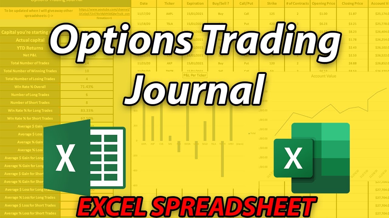 The Best Option Trading Journal Spreadsheet