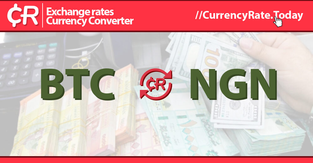 Convert 50 BTC to NGN - Bitcoin to Nigerian Naira Converter | CoinCodex