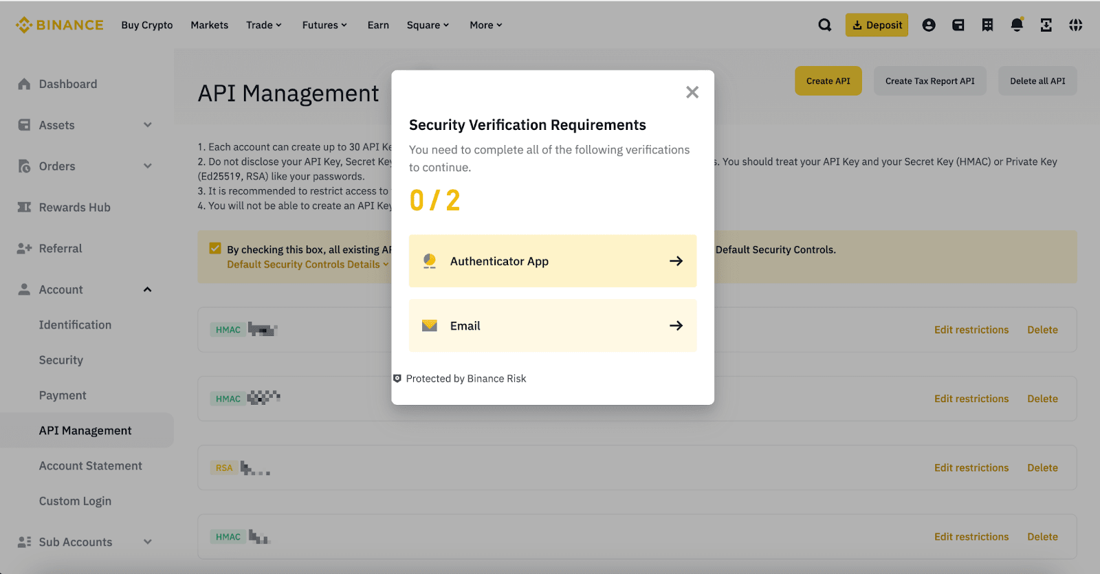 Bot with binance using api - CodeProject