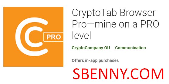 CryptoTab Browser Pro Mod Apk Premium Unlocked