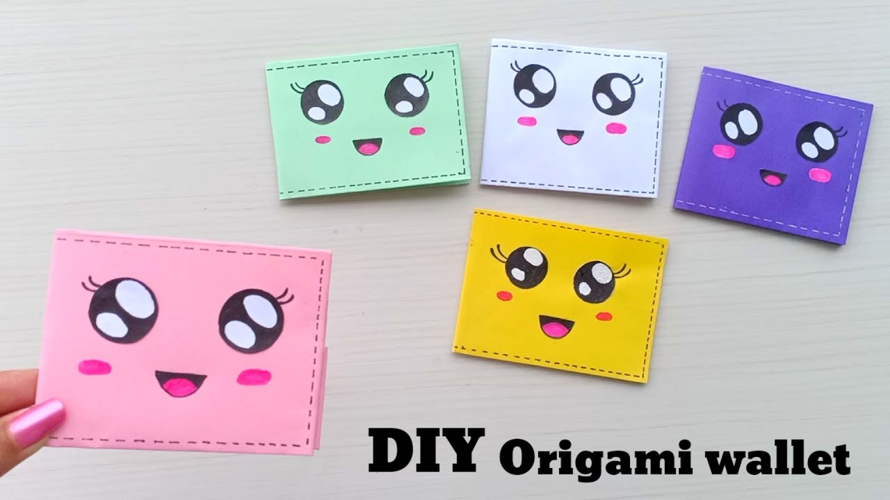 DIY Paper Wallet With 3 Easy Supplies | Kidsstoppress