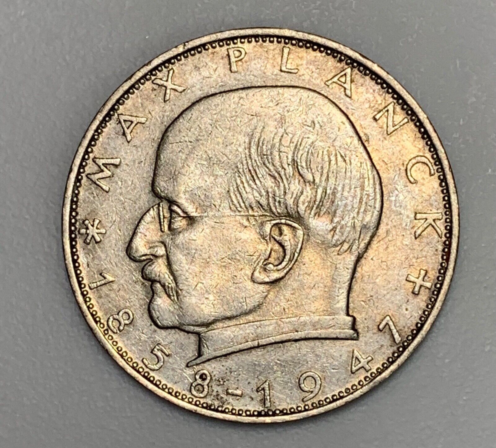 Two Marks, Max Planck, Coin Type from Germany (showing photos) - Online Coin Club