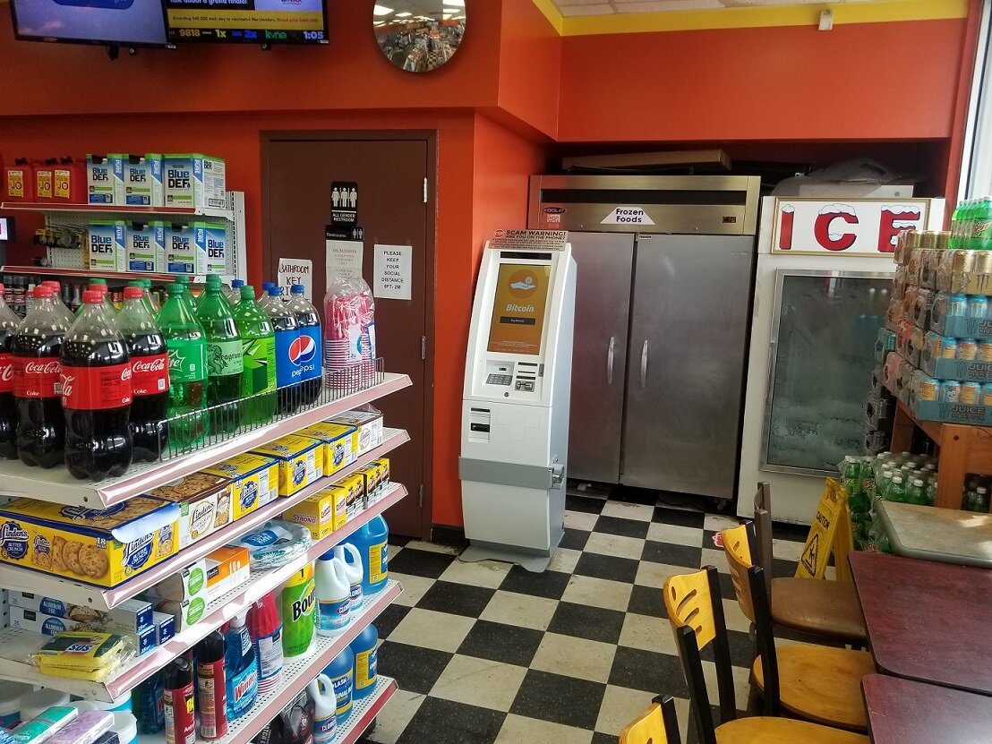 Crypto Dispensers | Bitcoin ATM at Park Heights Ave, Baltimore, Maryland, USA