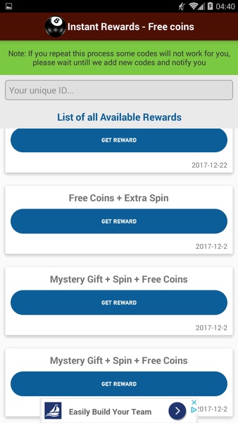 8 ball pool instant rewards free coins and cash — Teletype