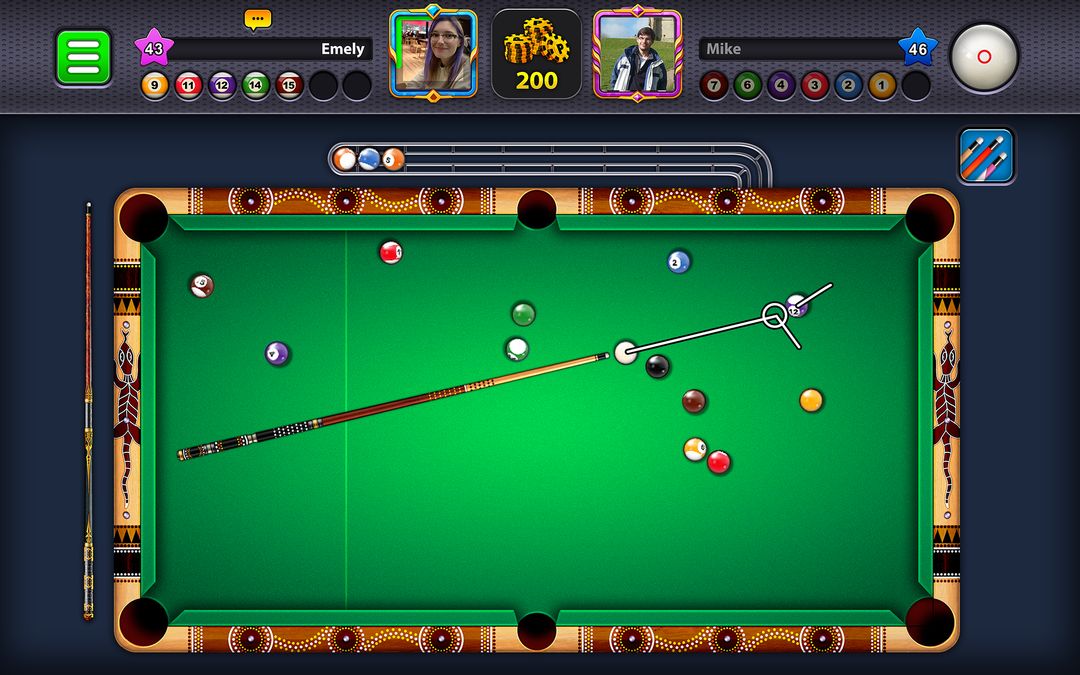 8 Ball Pool (MOD - Long lines) v APK for android - free download