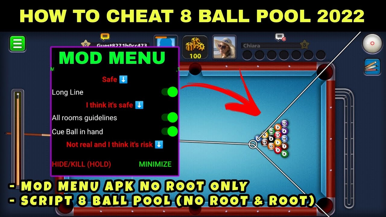 Download 8 Ball Pool (MOD, Long Lines) APK for android