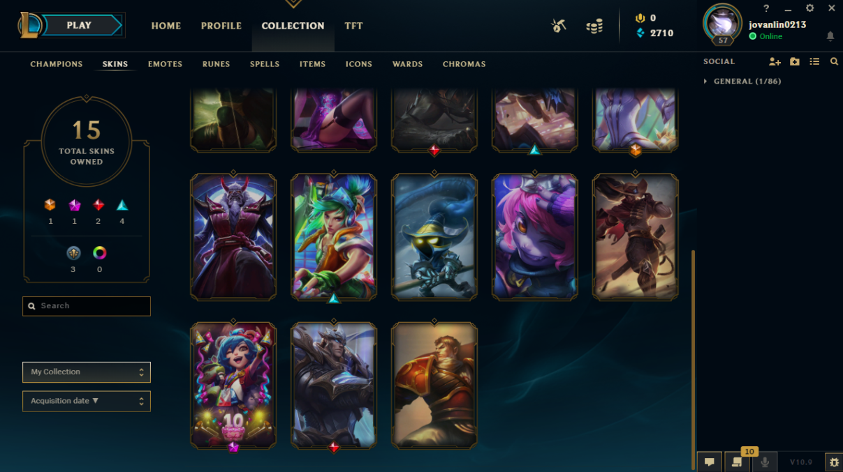 League of Legends accounts for sale - LoL accounts / FunPay