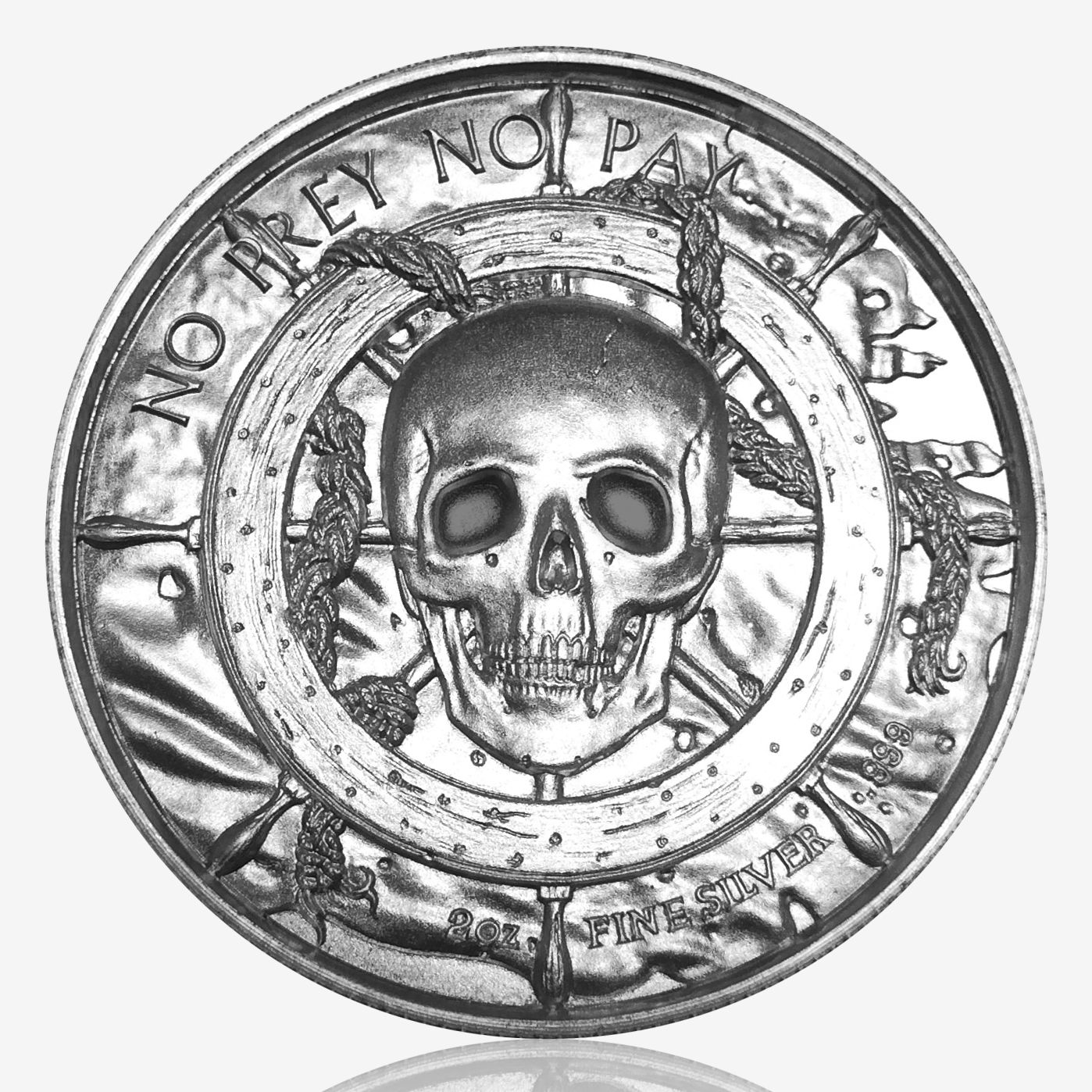 Privateer 2 oz Silver Round - Hero Bullion